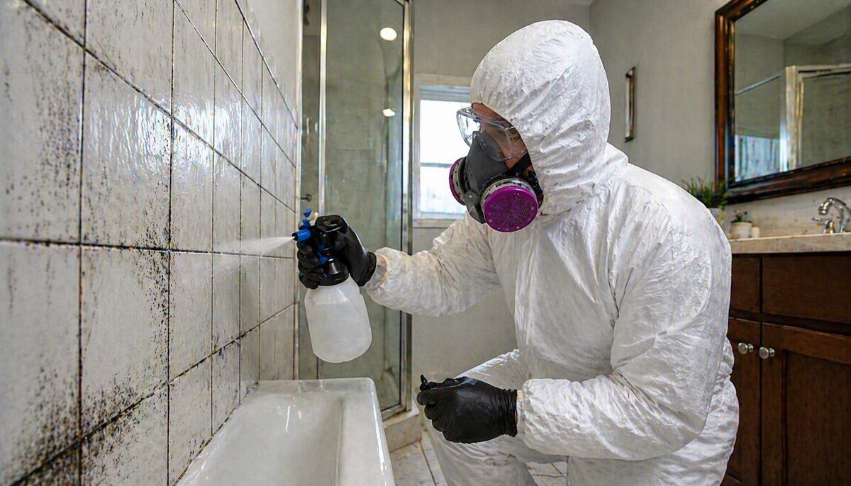 Bathroom and HVAC mold treatment Fort Lauderdale